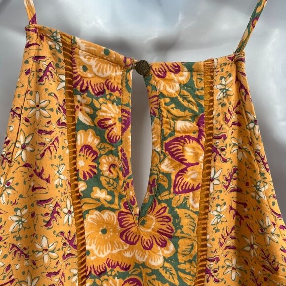 Floral Print Tank Top - Multicolor - Picture 6 of 14